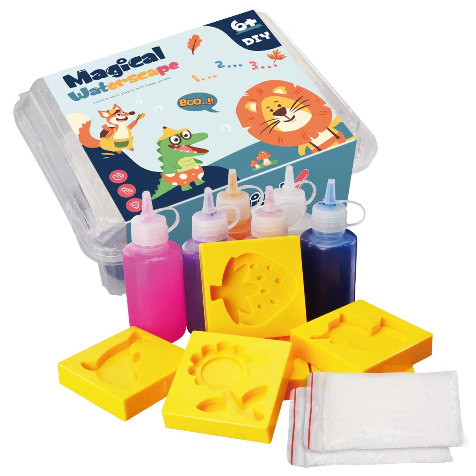 DIY Magic Water Elf Creative 3D Magic Gels Water Fruits Beads Kit