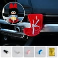 thumbnail image 2 of Asiento de seguridad para coche de muñeca, ventilación de aire acondicionado de dibujos animados, clip de aromaterapia, muñeco de peluche, adornos decorativos, 2 of 7