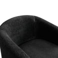 thumbnail image 6 of Juiluna Comfy Sofa Swivel Barrel Accent Chairs, Modern Boucle Club Chair, 360 Degree Rotation Stable Stainless Steel Base, Leisure Armchair For Bedroom Living Room Lounge Hotel Office, 6 of 9