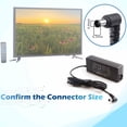 thumbnail image 2 of Cable de alimentación RUIQIU 19 V 4 A compatible con televisores Samsung de 32 pulgadas, 2 of 6