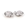 thumbnail image 2 of 10pc Non-Tarnish 304 Stainless Steel Charms Stainless Steel Color 13x11x5mm Hole: 1mm, 2 of 3