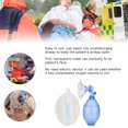 thumbnail image 4 of Bolsa De Resucitador Manual Reanimador Manual Para Adultos Reanimador Manual, Bolsa Ambu Para Adultos De PVC, Herramienta De Botiquín De Primeros Auxilios Aparato De Respiración EOTVIA No, 4 of 6