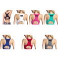 thumbnail image 2 of Women Sport Bra Gym Vest Compression Padded Phone Pocket Running Workout Top, black-S, 2 of 9
