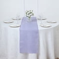 thumbnail image 4 of BalsaCircle 14" x 108" Lavender Faux Burlap Linen Polyester Table Runner Events Decorations, 4 of 7