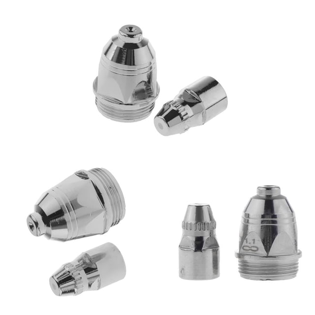 3x PT-80 Pt3150 de puntas para consumibles Pt80 / 40 para cortar 50 Ct312 Ct520 u otras máquinas con función de corte por DYNWAVEMX Puntas de soplete cortador de plasma