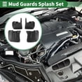 thumbnail image 2 of Guardabarros Splash Mud Flaps para Mitsubishi Triton MQ GLX L200 2015-2018 con accesorios de montaje, 2 of 6