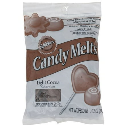 wilton melts cocoa oz candy light walmart