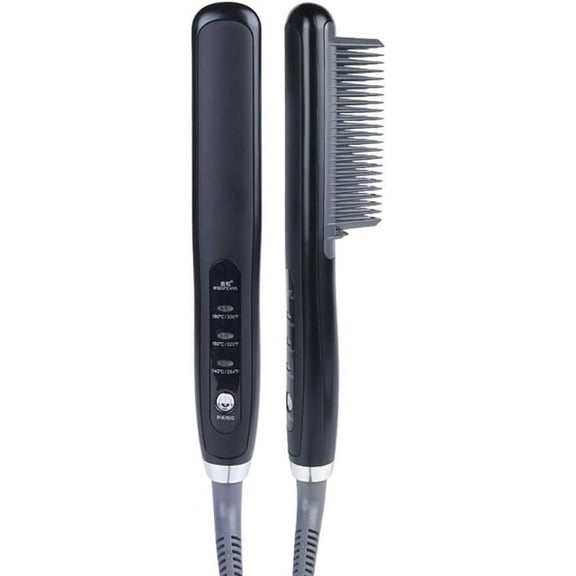 PTC Heating Electric Ceramic Hair Straightener Combs Brush Straightening Irons Smooth Brush Comb Iron Styling Tool