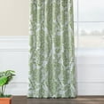 thumbnail image 4 of Exclusive Fabrics  Tea Time Room Darkening Curtain (2 Panels) Tea Time Green 50 x 120 120 Inches, 4 of 5