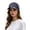 Navy, variant on Venzia I Love Dolly Baseball Cap, Pixel Heart Printed Washed Black Unisex Dad Hat