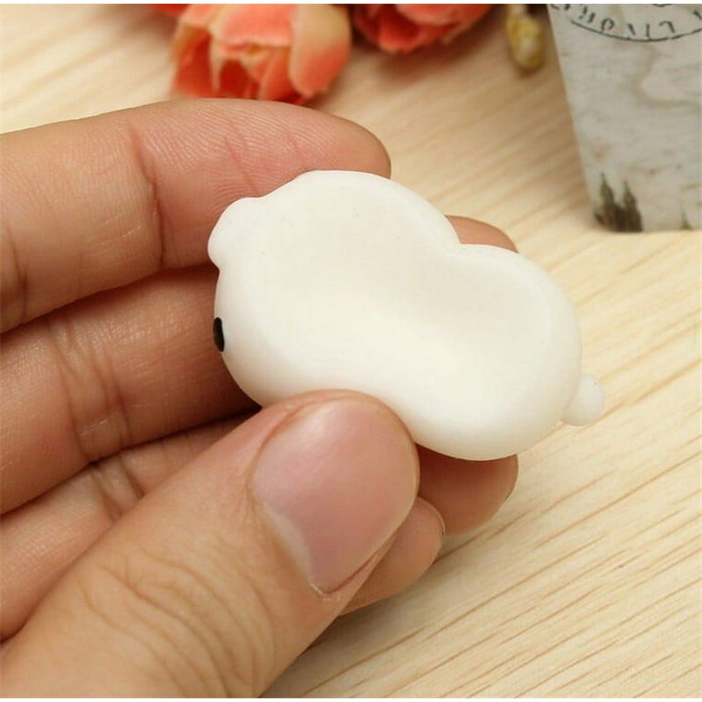 Mochi Lovely Bunny Rabbit Squishy Squeeze Healing Stress Reliever Toy Gift  Decor Finger Toy
