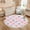 Color 4, variant on Washable Non Slip 3ft Round Rug, Pastel Purple Butterflies Stars Swirling Abstract Design Circle Area Rugs with Tassels Carpet for Nursery Bedroom Living Room Playroom Tent Rug