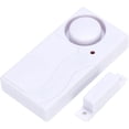 thumbnail image 4 of Alarma para puertas y ventanas: alarma antirrobo inalámbrica con control remoto, fácil de instalar, 105 db muy fuerte (incluye 1 alarma y 1 control remoto), 4 of 5