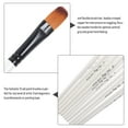 thumbnail image 2 of 12Pcs Detail Paint Brush Round Ended Nylon For Artists Beginners Friends, 2 of 8