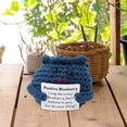 thumbnail image 4 of Riforla Handmade Fruit and Vegetable Yarn Colorful Crochet Table Centerpiece Desktop Ornament Blue, 4 of 6