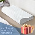 thumbnail image 2 of Almohada Cervical para Cuello de Espuma con Memoria,Almohada Ortopedica Ergon&oacute;mica para Aliviar el Dolor de Cuello y Hombros,Funda Fr&iacute;a al Tacto,Neck Pillow para Dormidores de La, 2 of 8