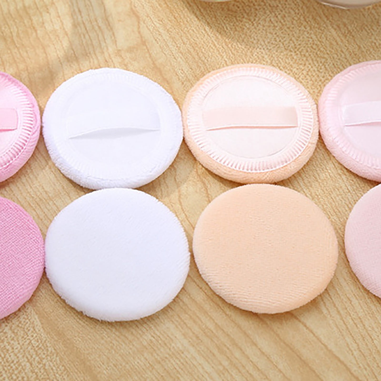 Makeup Puff Washable Makeup Pads under Eye Make up Pads Reusable Makeup Pads Storage Makeup Compact Pads Sponges Makeup Wedges Sponges for Makeup Contouring Makeup Heart Sponge Velour Makeup Puff for