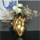 thumbnail image 3 of Anatomical Heart Vase Resin Flower Pot Heart Shape Vase,White, 3 of 5