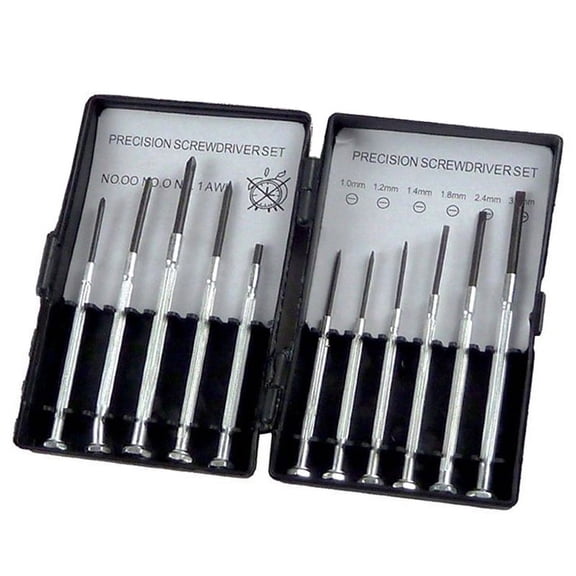 11PCS Mini Precision Screwdriver Set, Small Screwdriver Set for Electronics, Watch Repair