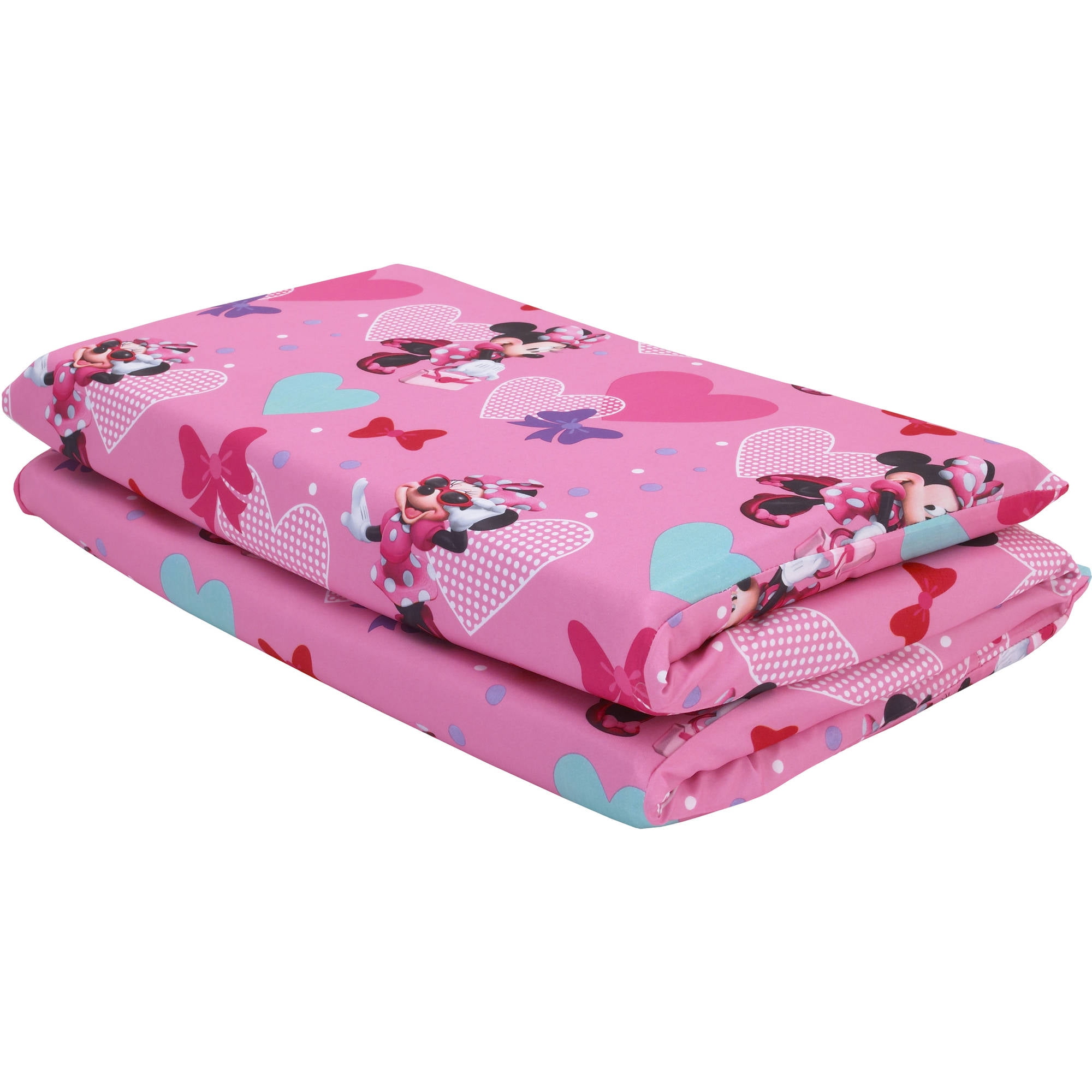 Disney Minnie Mouse Preschool Nap Mat Sheet Walmart Com