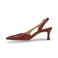 thumbnail image 3 of 27 EDIT Naturalizer Women's Ilyssa Slingback Pump Cranberry Leather 9.5M, 3 of 5
