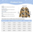 thumbnail image 4 of Chihuahua Grouping Kids Zip-Up Hoodie Girls Boys Sun Protection Jacket Hooded Cooling Shirt, 4 of 7