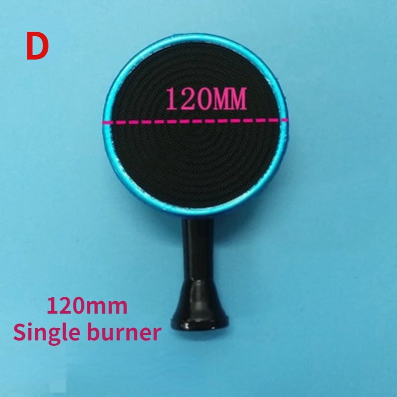 circular infrared burner for natural liquid gas cooking burner black round infrared stove accessories