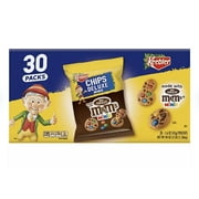 Keebler Chips Deluxe Bite-sized Cookies with Milk Chocolate M&M's, 1.6 oz, 30 ct