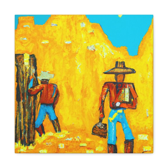 Gold from the Depths - Canvas