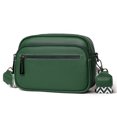 thumbnail image 3 of Bolso Bandolera Cuero Genuino Clásico Casual para Mujer Verde, 3 of 9