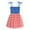 1# Red, variant on CM-Kid 4th Of July Summer Dresses for Toddler Girl Sleeveless Sun Dress 2T