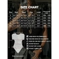 thumbnail image 7 of MOYIKO Crewneck Short Sleeve Bodysuit for Women Slim Fitted Tight Basic Summer Tops, 7 of 7