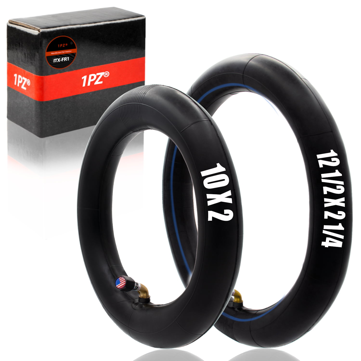 10" x 2.5" Tire & Inner Tube Rubber Tyre Wheel Non-Slip for Tricycle Kids Bike