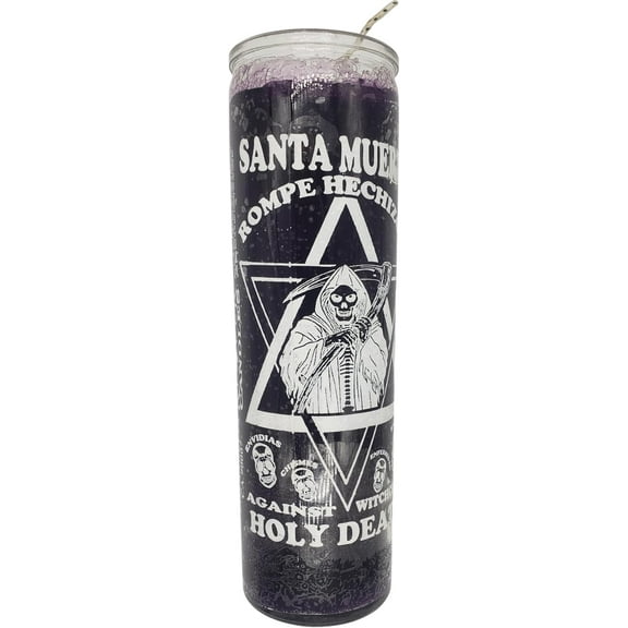 Against Craft Purple 7 Day Ritual Glass Candle