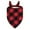 Red, variant on Plaid Pet Bandana - Stylish Accessory for for and Daily Wear Adjustable Fit for Comfortable Use