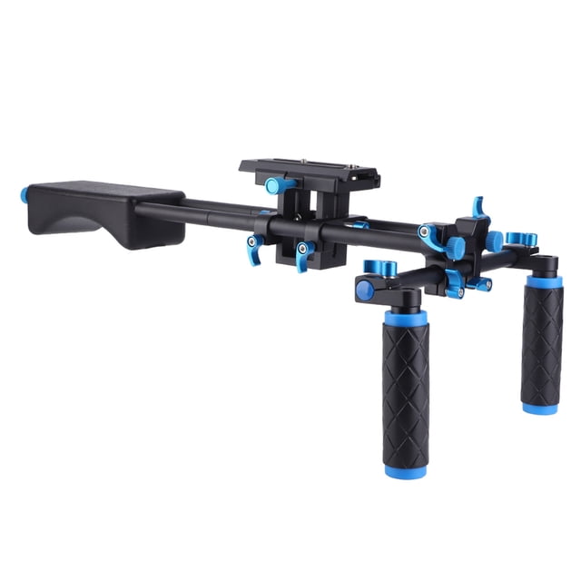 Estabilizador De Hombro De La Cámara, Aluminio Esponjado aleación De Aluminio Sturdy 5D2 Montaje Estabilizador De Cámara Estable Disparo Para Cámara DSLR