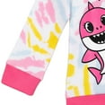 thumbnail image 4 of Pinkfong Baby Shark Infant Baby Girls Fleece Hoodie & Leggings Pink 18 Months, 4 of 5
