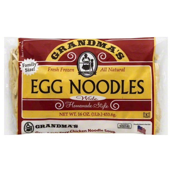 Grandma S Wide Egg Noodles 1 Lb Walmart Com Walmart Com