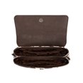 thumbnail image 5 of Wrangler Shoulder Bag for Women Flap Crossbody Bag with Double Straps, Cow-Coffee, 5 of 8