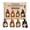 D, variant on 3D Beaded Gnome DIY Craft Kit, Creative Gnome Beading Craft Set, Handmade Bead Art Kit for Teens & Adults - Beginner-Friendly Craft Activity with Full Materials & Instructions (E)