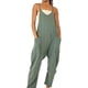 thumbnail image 1 of Monos Casuales Monos casuales para mujer Traje de diario sin mangas con ajuste holgado elástico (verde XXL) Ygjytge para Mujer Verde T L, 1 of 9