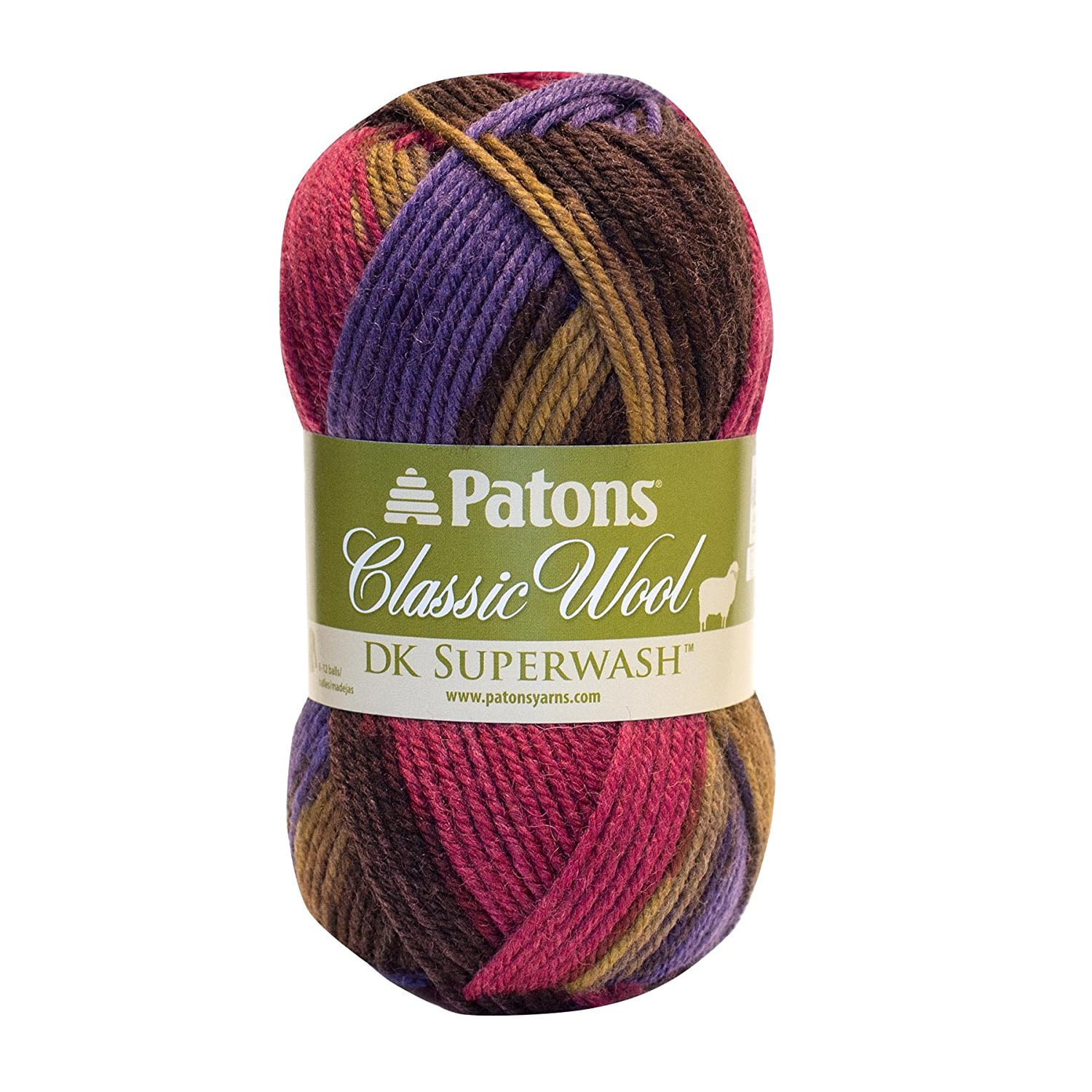 Classic Wool DK Yarn, Autumn Spice, This yarn's breathtaking shade