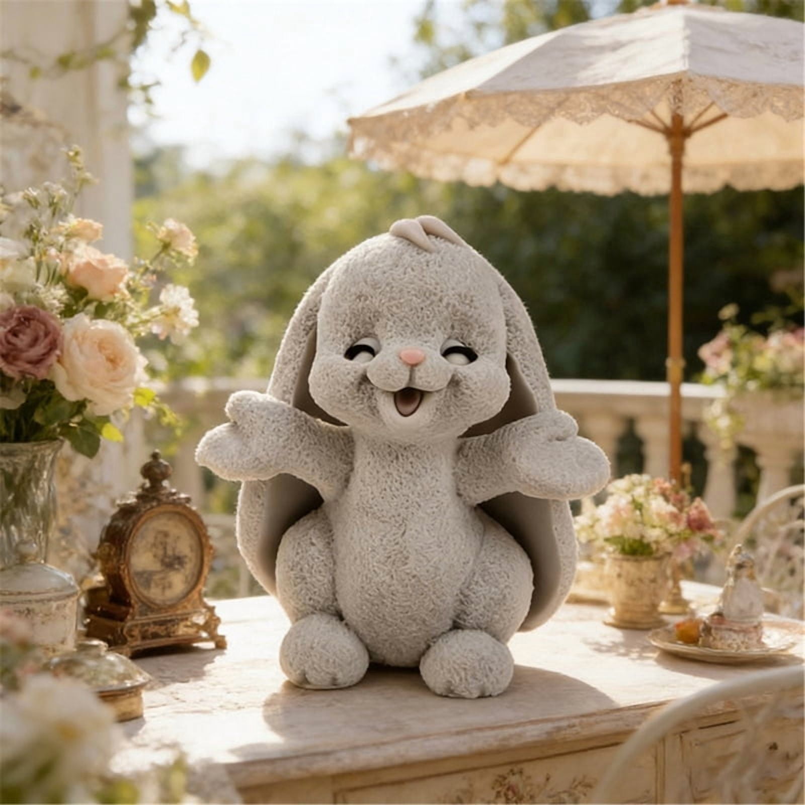 Aromatherapys Candle Mold Bunnies Epoxy Resin Casting Mold for Diys Home Decors