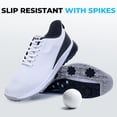 thumbnail image 4 of Artlea Men's Golf Shoes Spiked Golf Sneakers for Men Professional Non-slip Walking Shoes for Golfers, US Size 9, 4 of 7