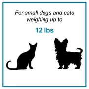Ferplast Plastic 2-Way Locking Cat & Dog Door, White, Small
