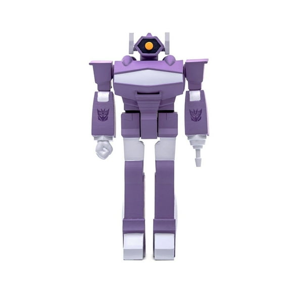 Super7 Transformers Collectible Shockwave Action Figure, Purple, 10'