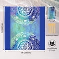 thumbnail image 4 of Beach Blanket Waterproof Sandproof, 9x10 ft Oversized Sand Free Beach Mat, Quick Drying, Light Weight and Portable Outdoor Picnic Mat for Travel, Camping, 4 of 5