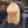 thumbnail image 2 of Coche Cuello Cojín Cuello Almohada Reposacabezas Cojín Soporte Suave Transpirable Beige S Zulema Cojín de cuello de coche, 2 of 8