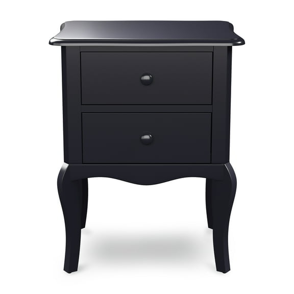 Furniture of America Roth 2-Drawer Nightstand, Blue