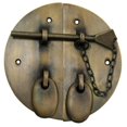 thumbnail image 1 of Gado Gado Hardware HLA1030 Loquet Rond avec Chaîne et Poignées Ovales, 1 of 1